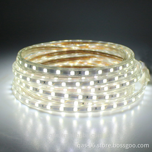 Waterproof IP68 60leds single color ww cw red green blue 5050 led strip lighting 3 years warranty